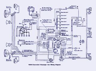 1930 chevrolet wiring diagram schematic 